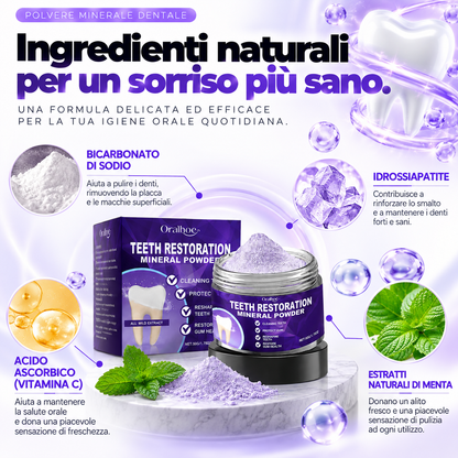 Polvere Minerale Dentale