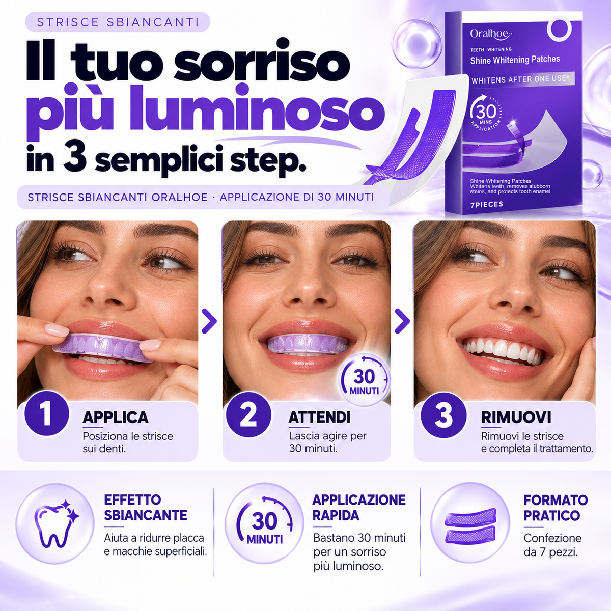 Strisce Sbiancanti