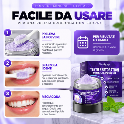 Polvere Minerale Dentale